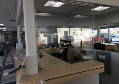 Atzenhoffer Service Desk commercial glass project