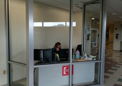 Citizens Covid 19 Partitions commercial glass project