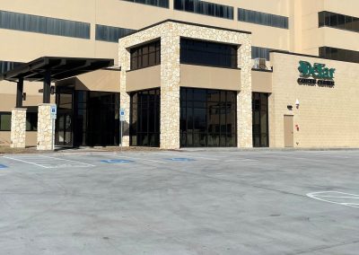 DeTar Cancer Center 2022 commercial glass project