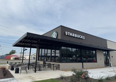 Starbucks - Victoria commercial glass project