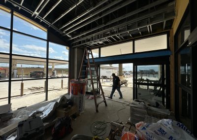 Texan Portland commercial glass project